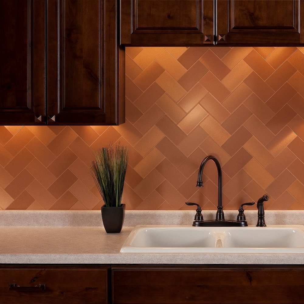 Copper Tiles The Tile Home Guide, Copper Backsplash Tiles